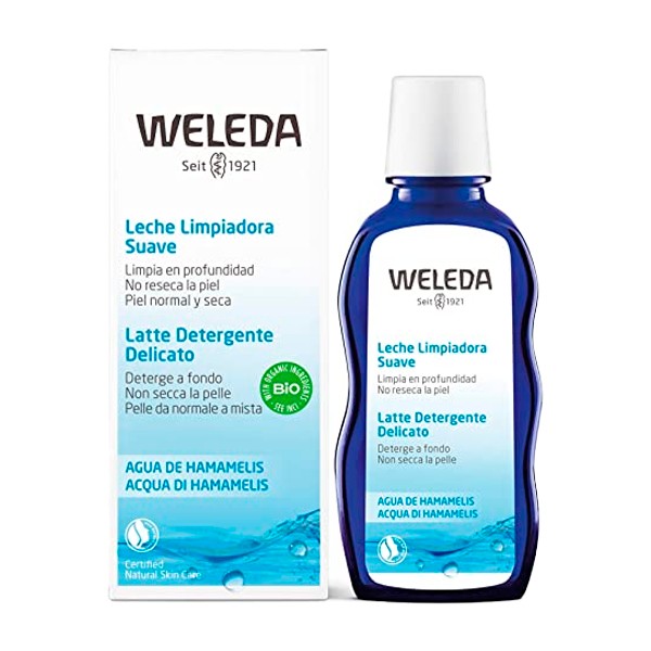 Weleda Leite de Limpeza Suave, 100ml.