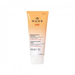 Nuxe Sun Aftersun Shower Shampoo para Cabelos Corporais, 200ml