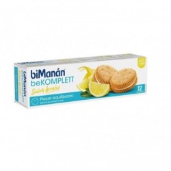 biscoitos biManan BeKomplett sabor limão, 12 unidades