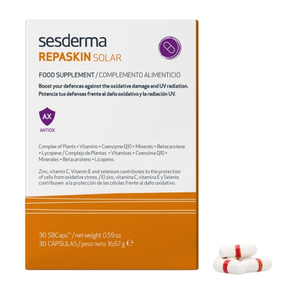 Sesderma Repaskin Solar, 30 cápsulas