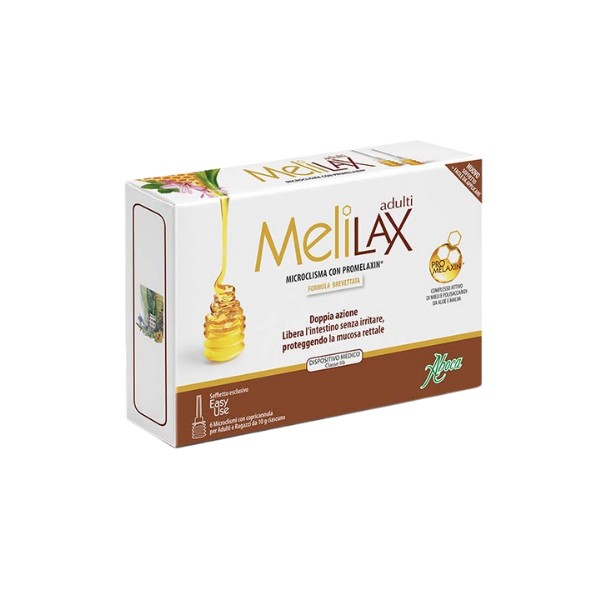 Aboca MeliLax microenemas, 6 unidades