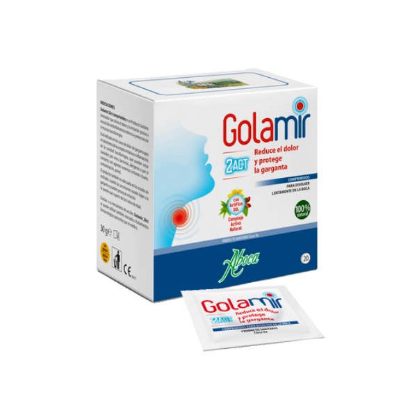 Aboca Golamir 2ACT, 20 comprimidos