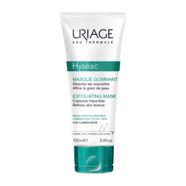 Uriage Hyseac Máscara Esfoliante, 100ml