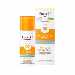 Eucerin Sun oil control FPS 50+ tonalidade média, 50ml
