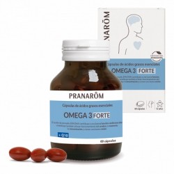 Pranarom omega 3 forte, 60 cápsulas
