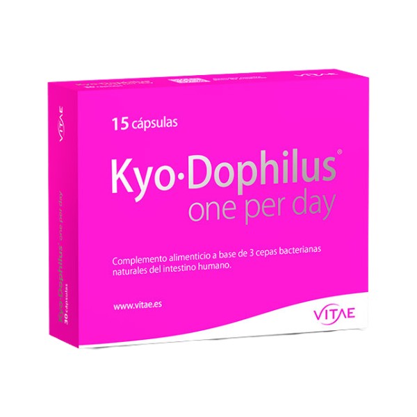 Vitae Kyo-Dophilus uma por dia,, 15 cápsulas
