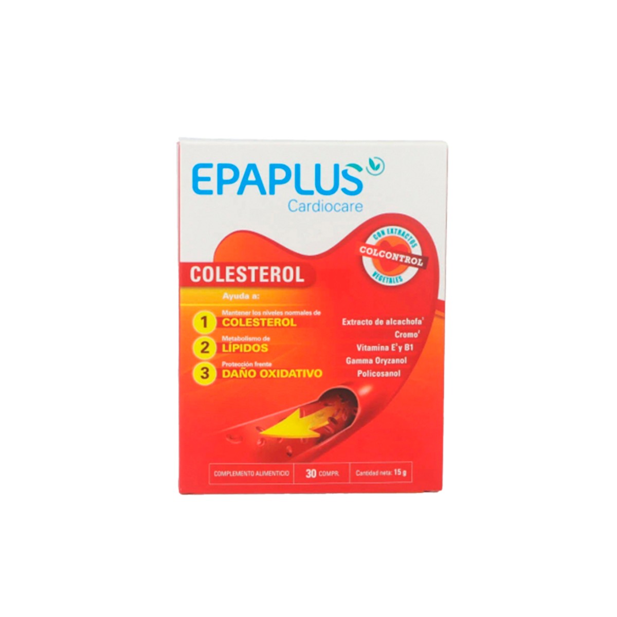 Epaplus cardiocare colesterol, 30 comprimidos