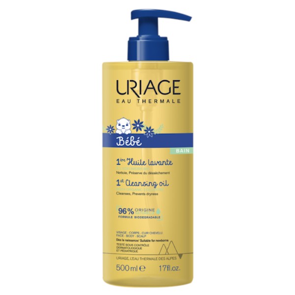 Uriage Óleo de Limpeza para Bebês, 500ml