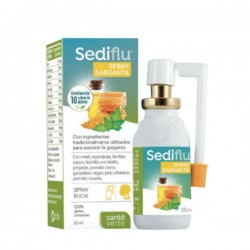 Sante Verte Sediflu Spray de garganta, 15 ml