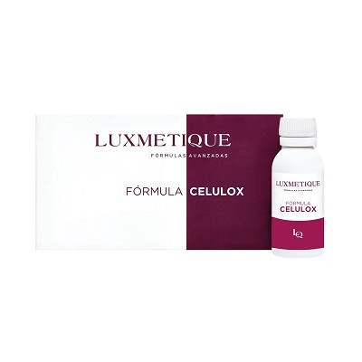 Fórmula de celulose Luxmetique, 15 frascos para injetáveis