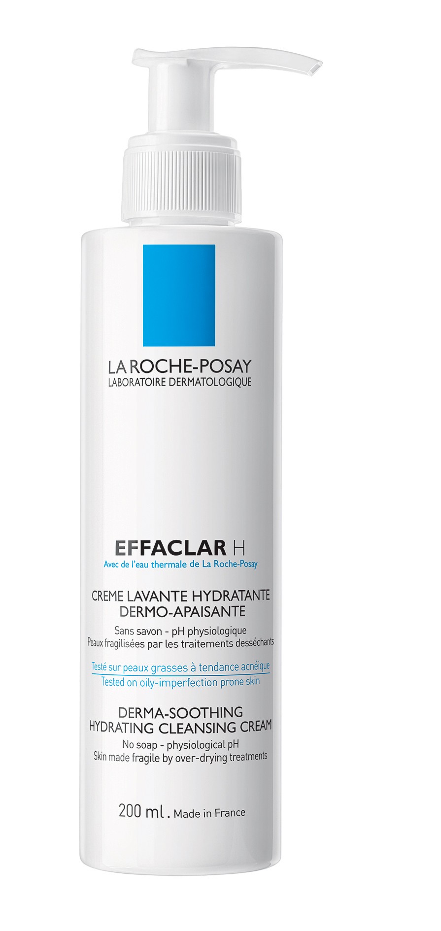 La Roche-Posay Effaclar H Crema de Limpeza (antes Mousse), 200ml.