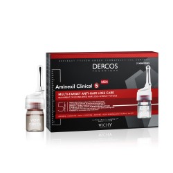 Vichy Dercos Aminexil Clinical 5 Masculino, 21 doses únicas.