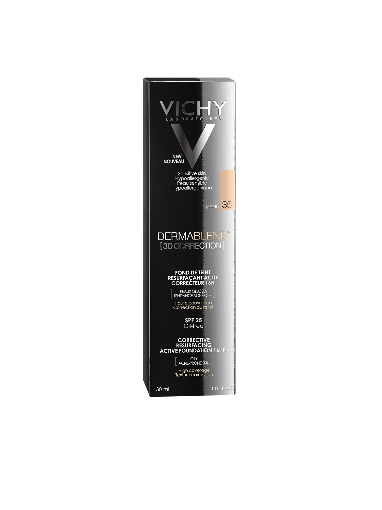 Vichy Dermablend Correção 3D, 30 ml.