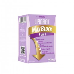 Lipograsil Max Block 5 em 1, 120 cápsulas
