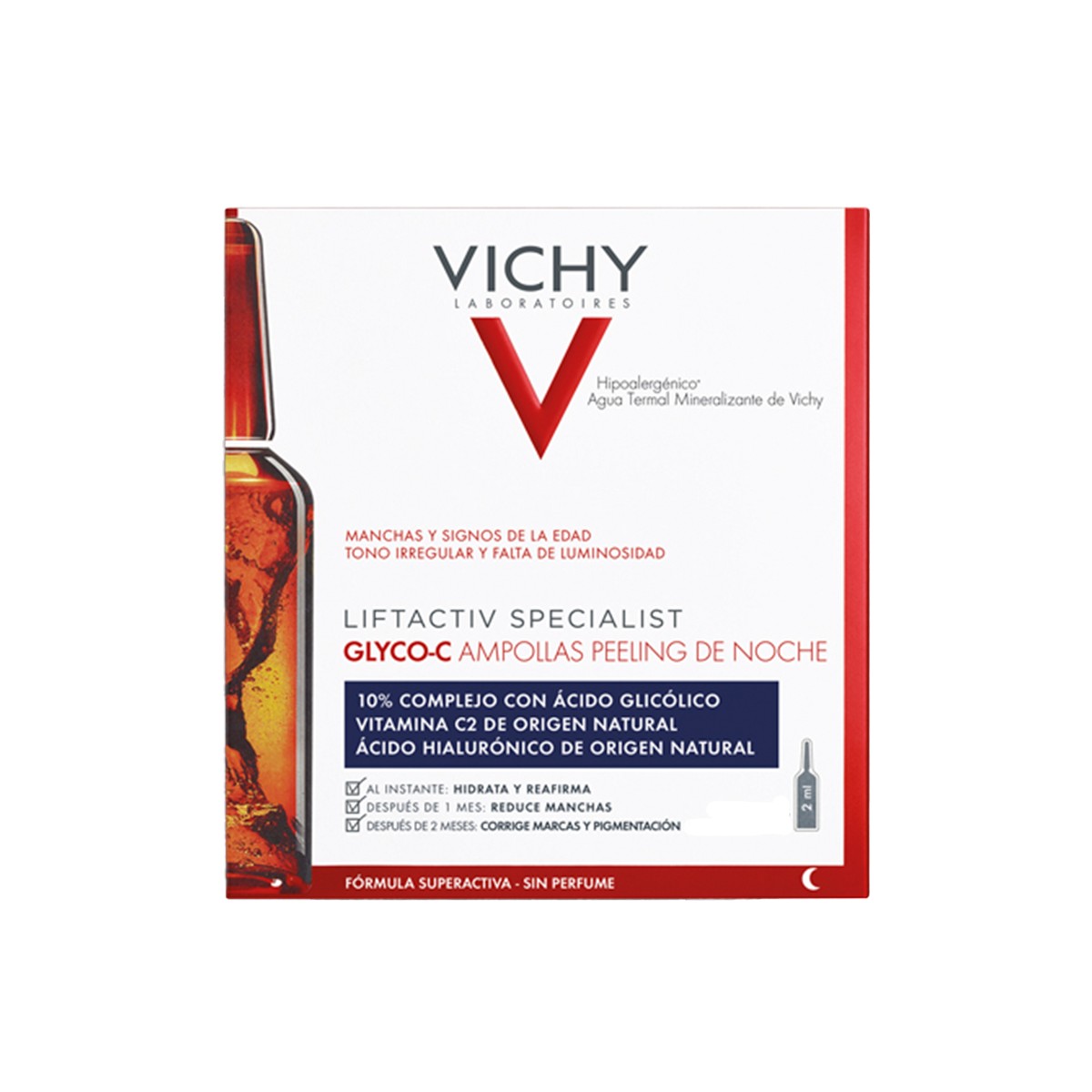 Vichy Liftactiv Glyco-C Peeling Noturno, 30 ampolas