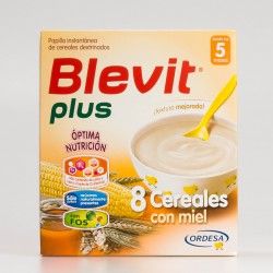 Blevit Plus 8 cereais com mel, 600 g