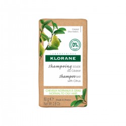 Klorane Cidra Shampoo Sólido, 80 g