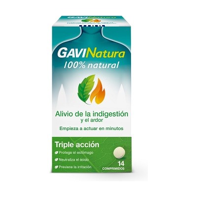 Gavinatura 100% Natural, 14 comprimidos mastigáveis