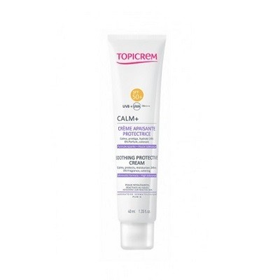 Topicrem Calm+ Creme Calmante Protetor FPS50+, 40ml