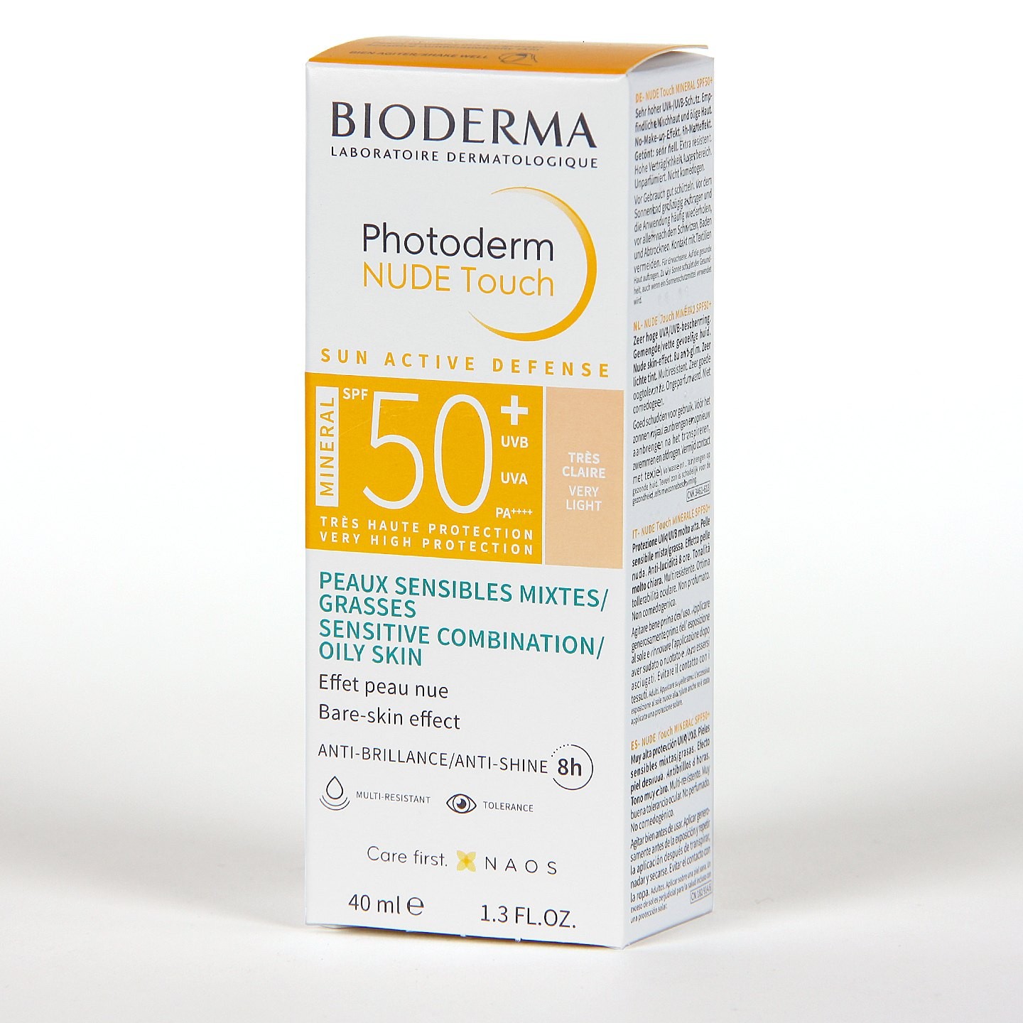 Bioderma Photoderm NUDE SPF50+ Muito Claro, 40 ml