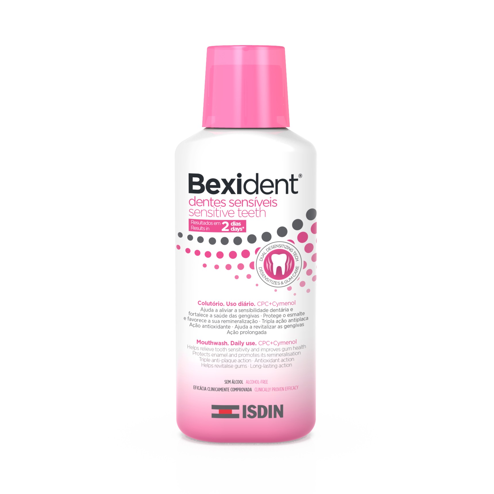 Enxaguante bucal de dentes sensíveis Bexident, 250 ml