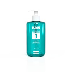 Isdin Acniben 1 Gel de Limpeza Matificante, 400 ml