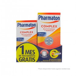 Pharmaton complexo pacote promocional, 100 + 30 comprimidos