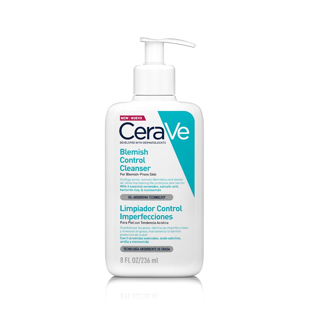 CeraVe limpador de controlo de manchas, 236 ml