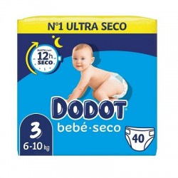 Dodot Dry Baby Tamanho 3, 40 Peças