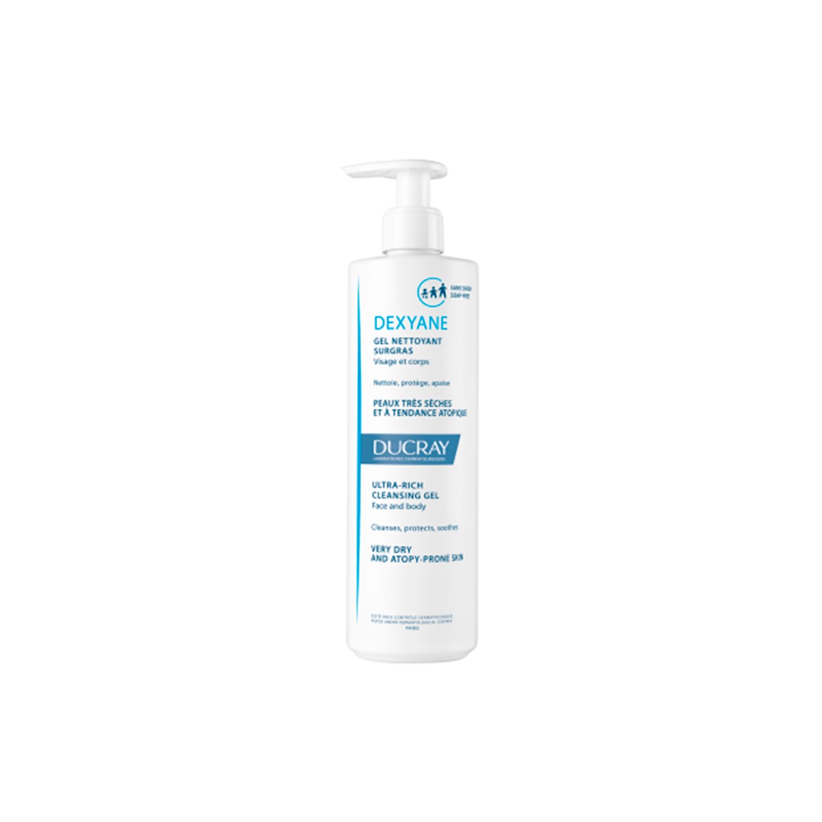 Dexyane Ducray Superfat Gel de Limpeza 400 ml