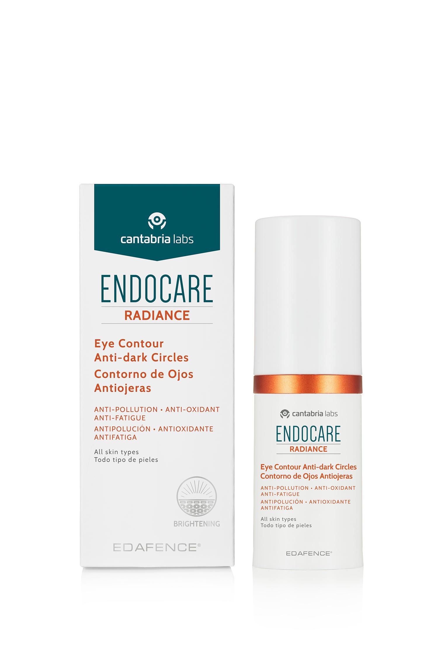 Endocare Radiance Anti-Olheiras Contorno Ocular, 15ml.