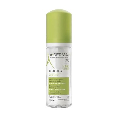 A-Derma Biologia Espuma de Limpeza Dermatológica Hidratante, 150 ml