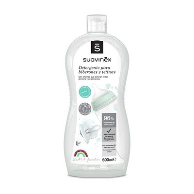 Suavinex detergente específico para garrafas e, 500 ml