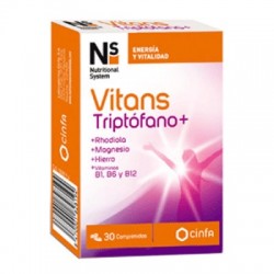 NS Vitans Triptofano+, 30 Comprimidos