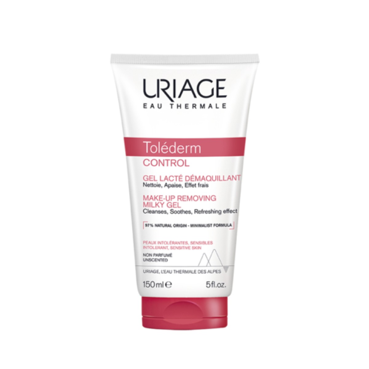 Uriage Tolederm Control Demaquilante Gel-Leite, 150 ml