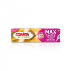 Corega Power Max Hold + Conforto Sem Sabor, 40 g