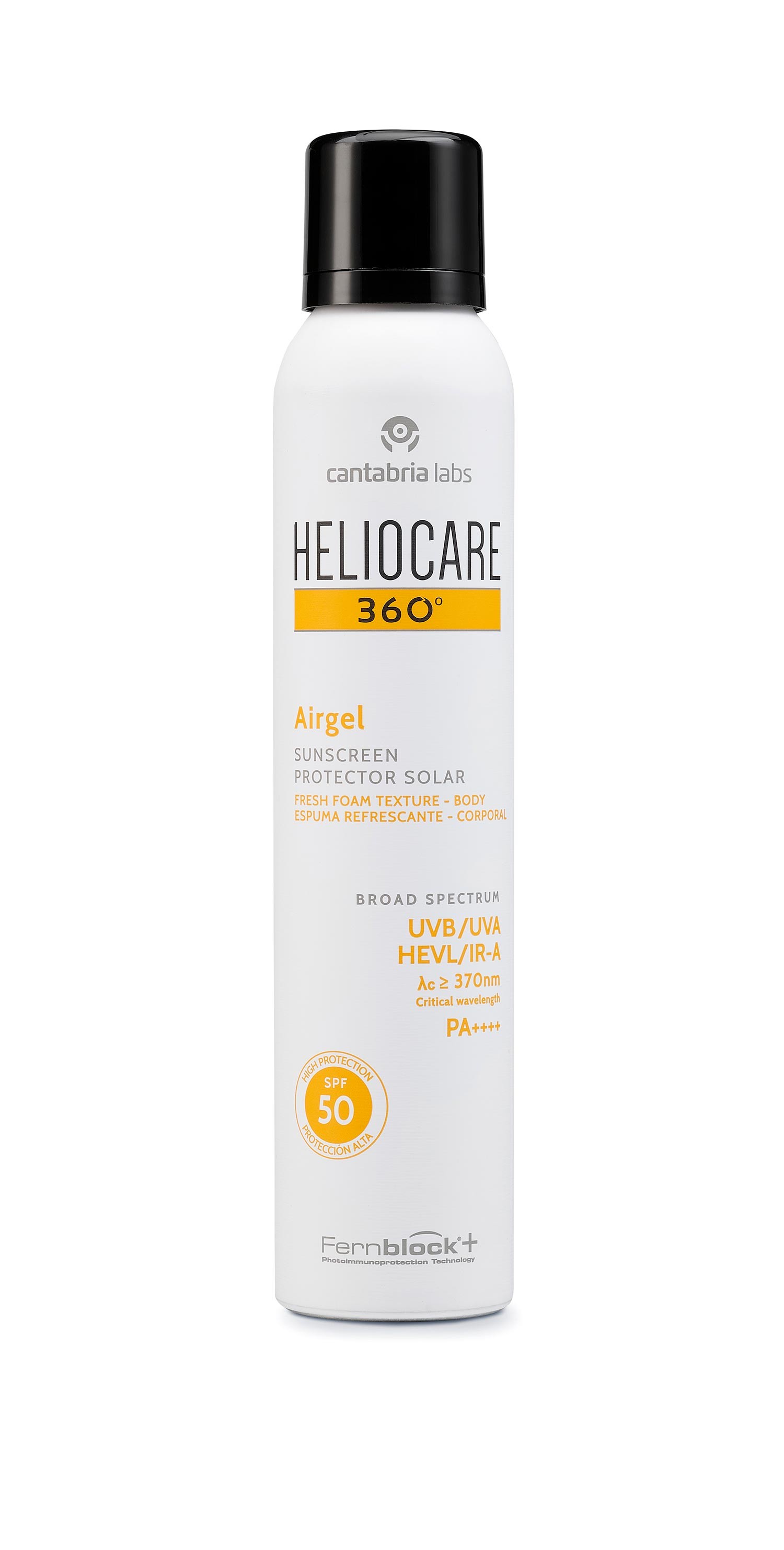 Heliocare 360 Airgel Corpo, 200 ml