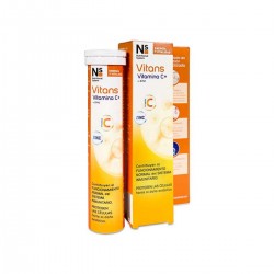 NS Vitans Vitamina C + Zinco Savings Pack, 60 + 20 comprimidos efervescentes