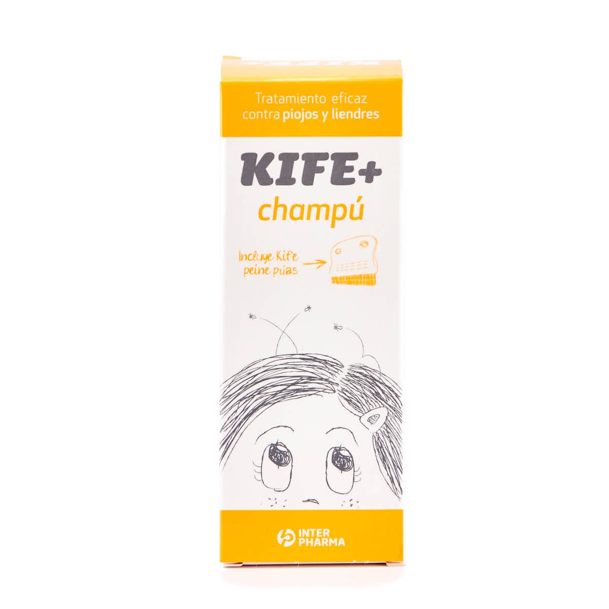 Kife + shampoo anti-piolhos 100 ml com Lendrera 
