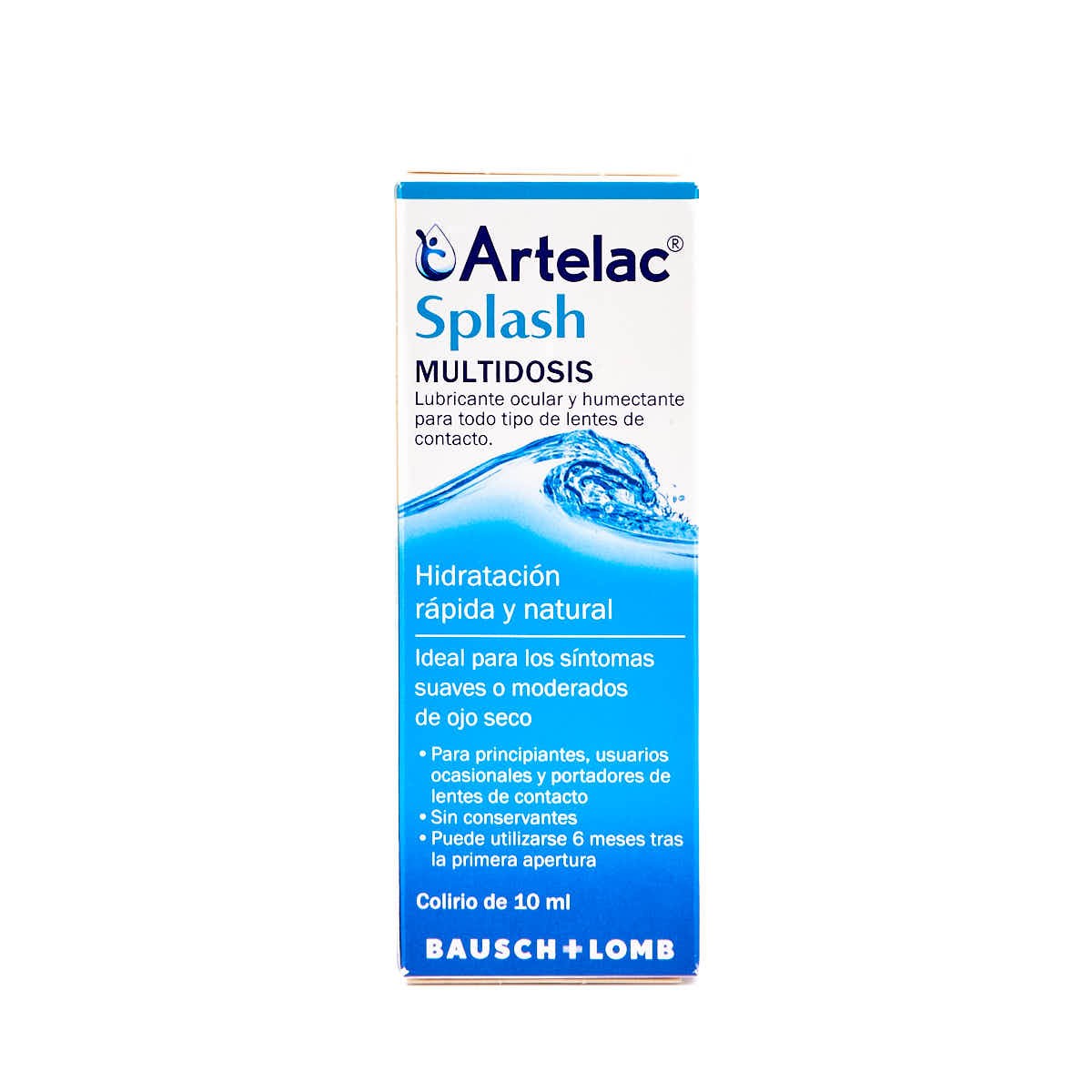 Artelac Splash Colírio, 10 ml