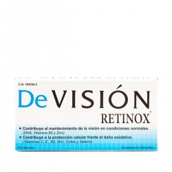 DeVision Retinox, 30 cápsulas.