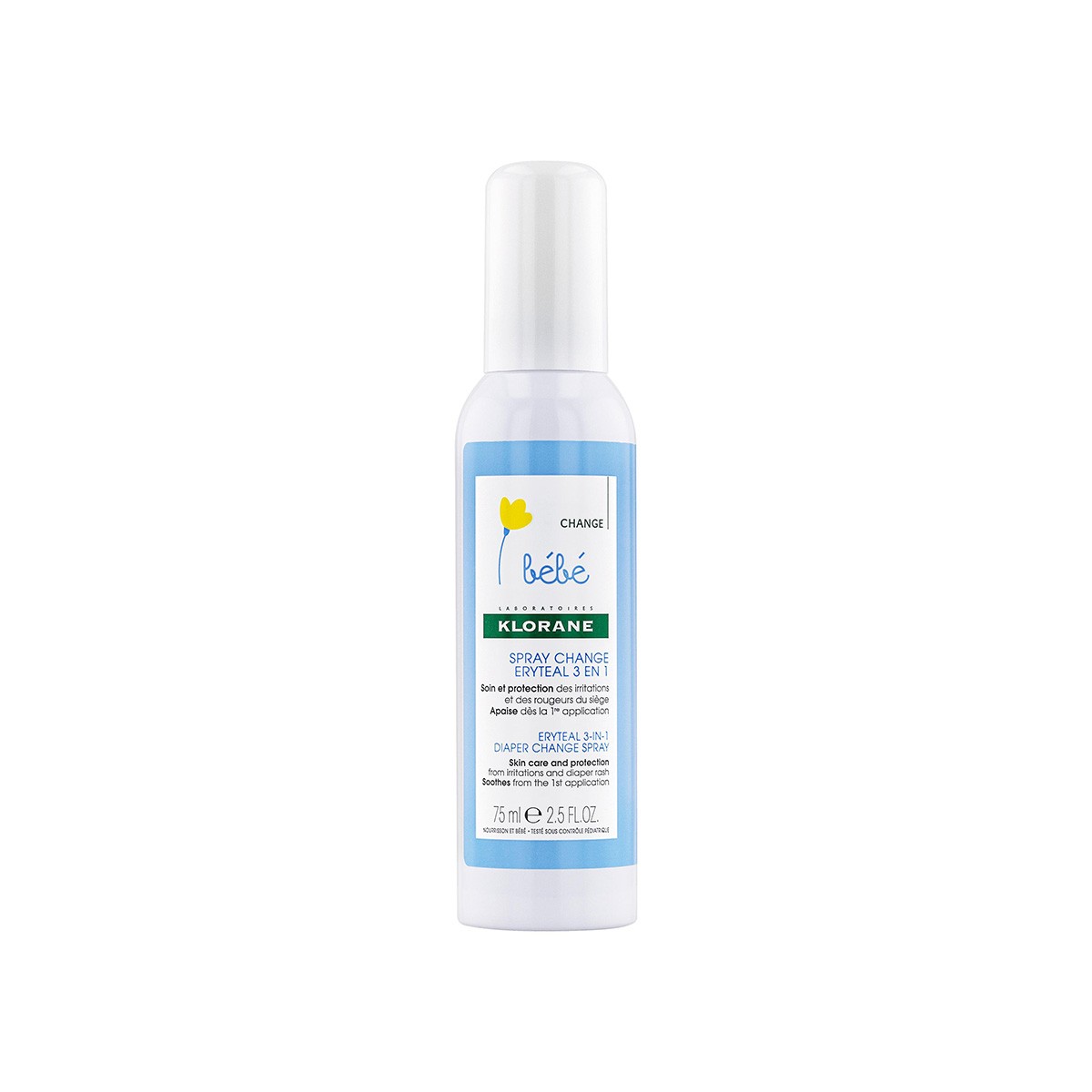 Klorane Baby Spray Eriteal, 75ml.