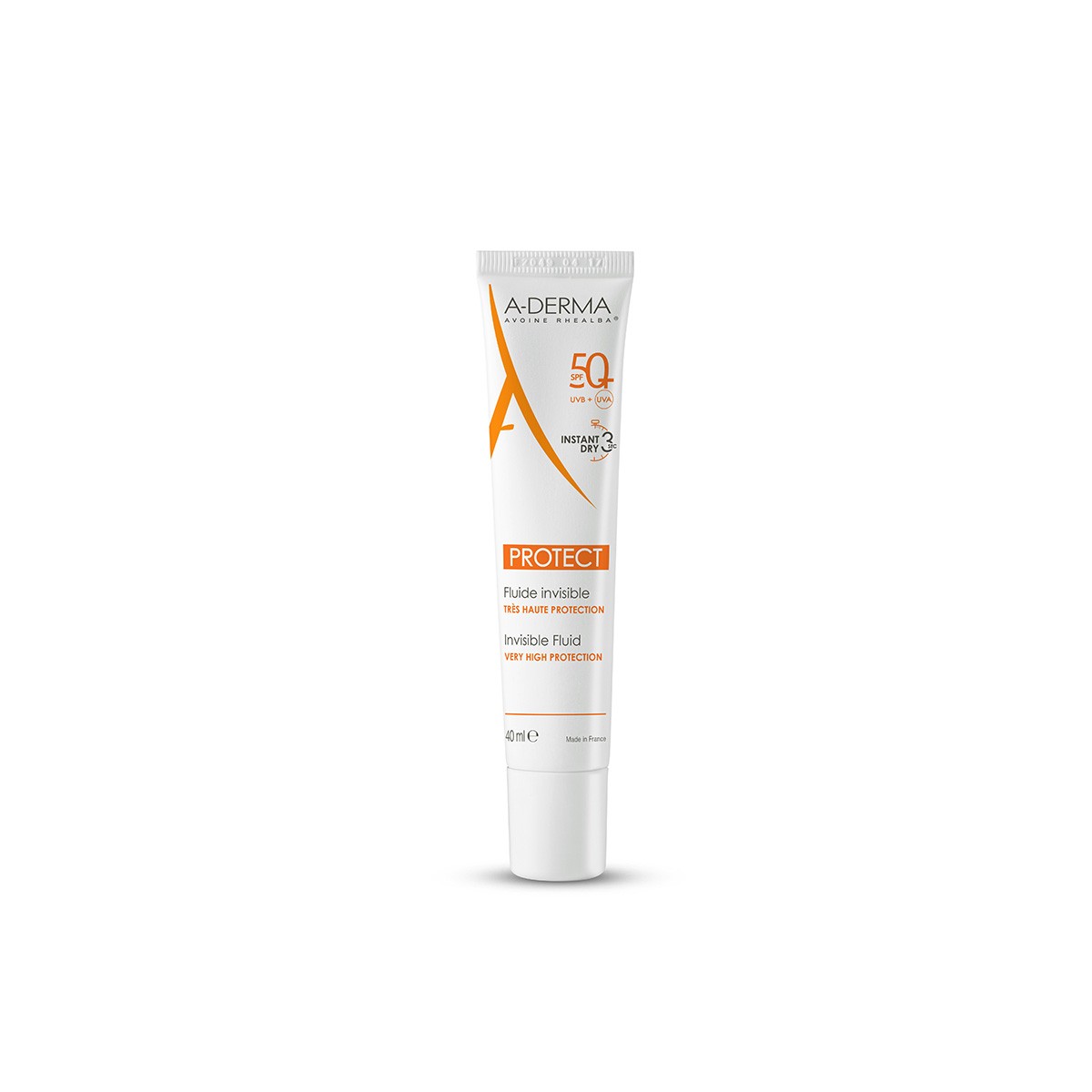 A-derma Protect Fluido Invisível FPS50+, 40 ml