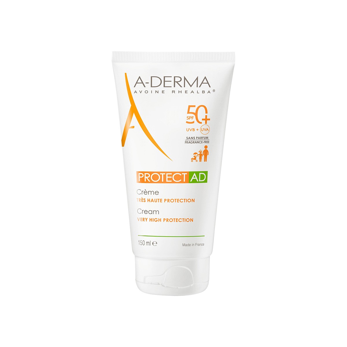 A-derma Protect AD FPS50+, 150 ml