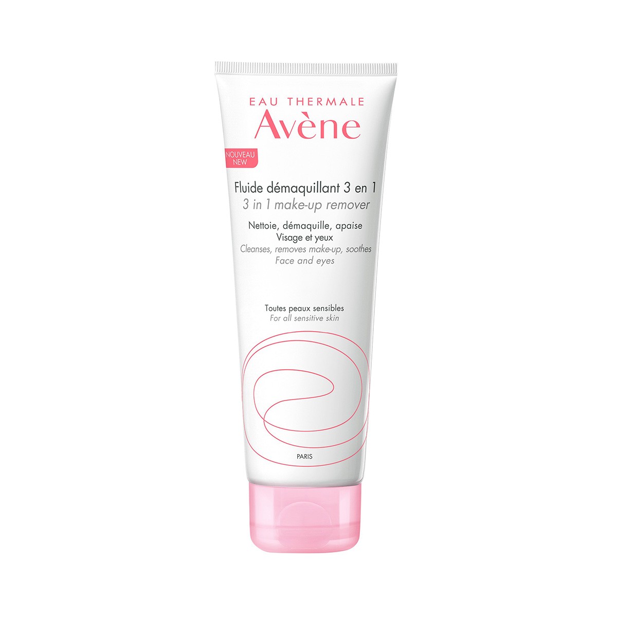 Avene 3-em-1 Líquido Demaquilante 200ml.