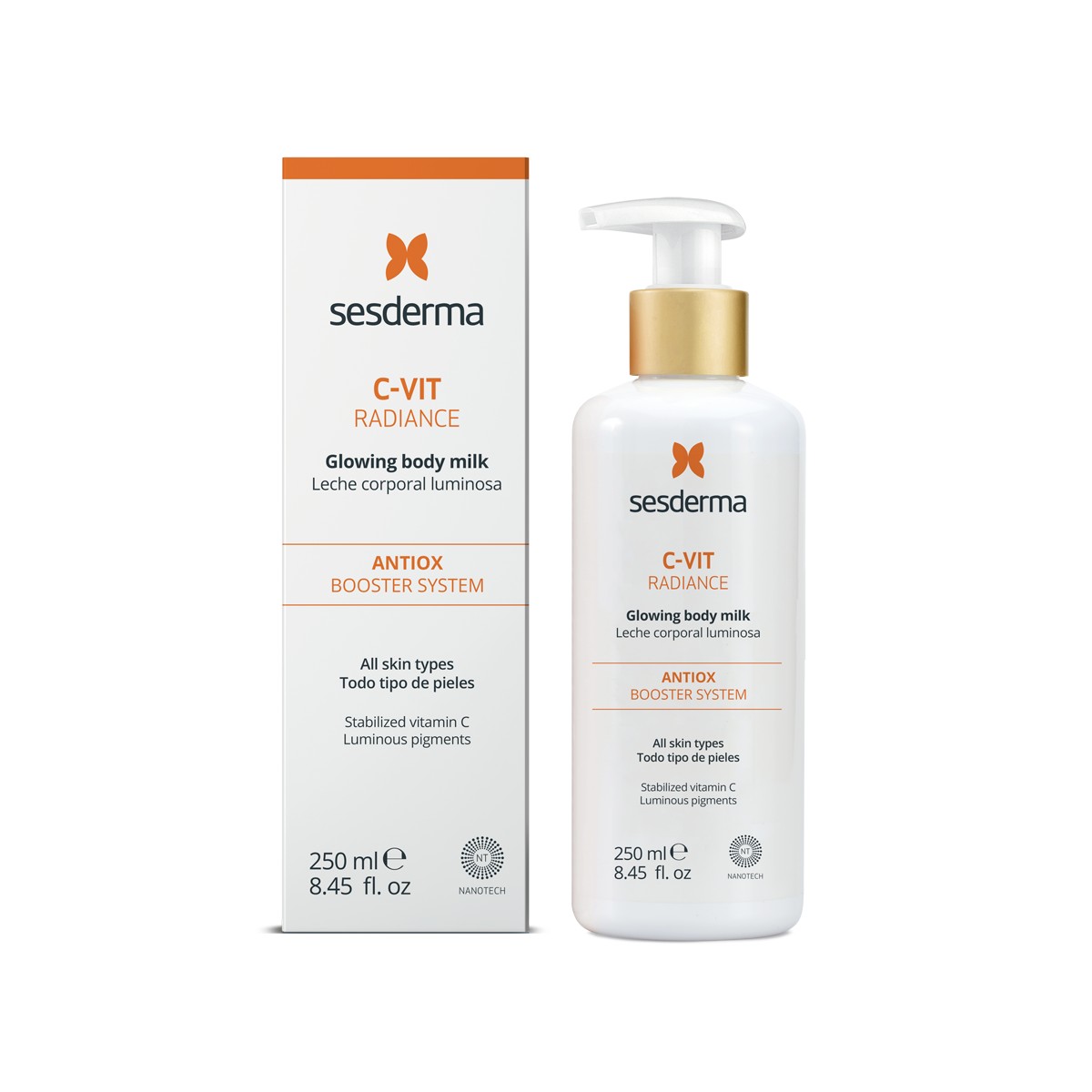 Sesderma C-Vit Radiance Leite Corporal, 250 ml