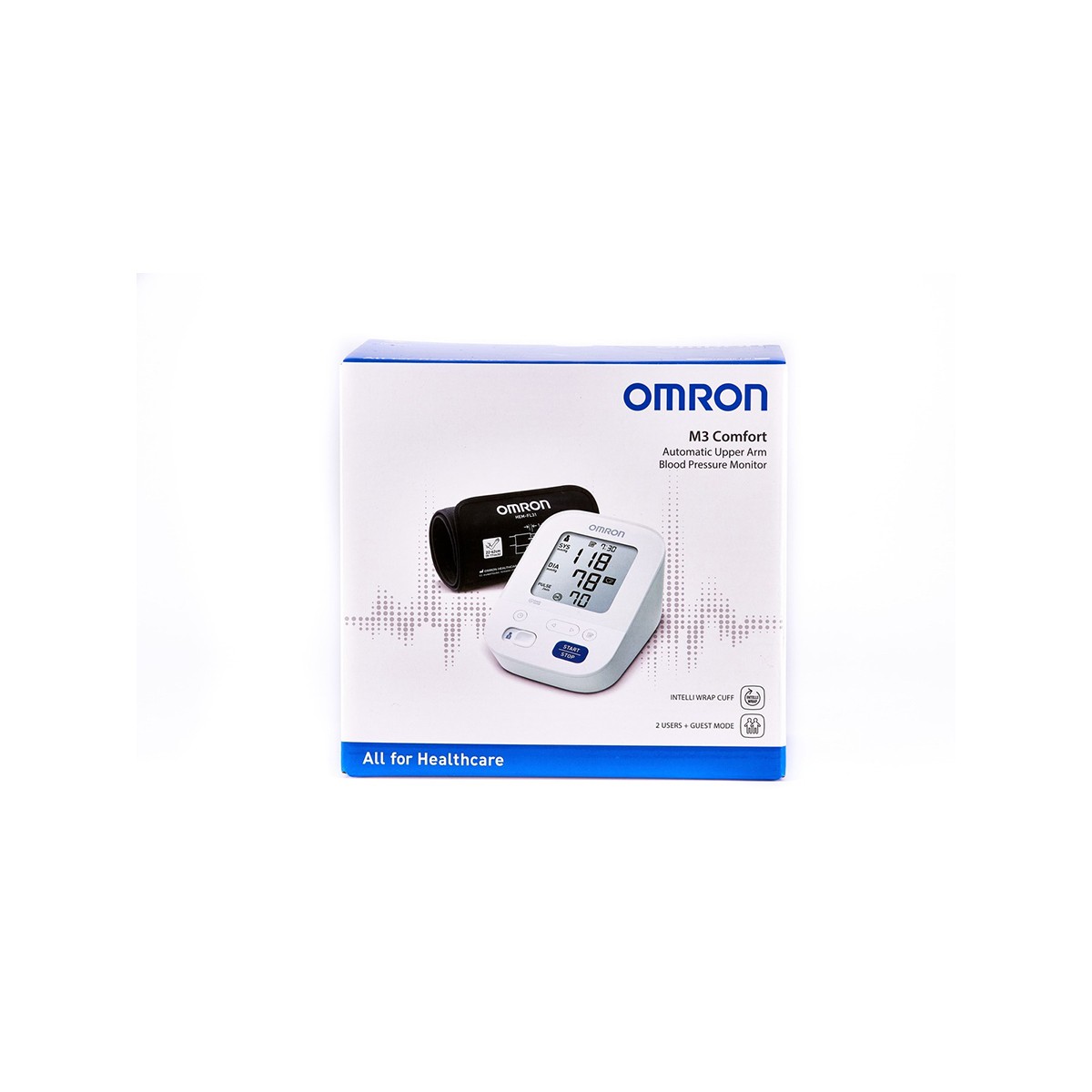 Omron M3 Arm Comfort Monitor de Pressão Arterial