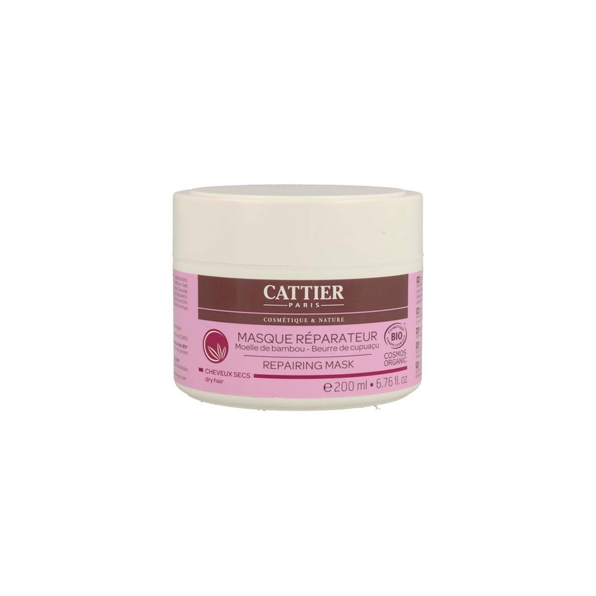 Máscara Reparadora Cattier Dry, 200ml.