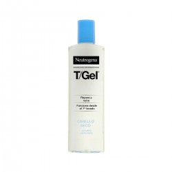 Neutrogena T-Gel Shampoo Anticaspa, Cabelos Secos, 250 ml