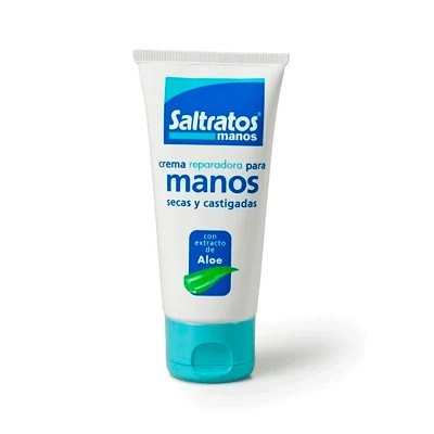 Saltratos Creme Reparador para Mãos Secas e Danificadas, 20ml.